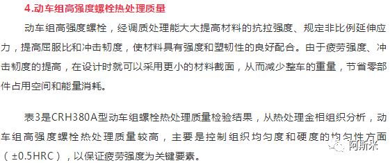 国内外轨道交通车辆紧固件热处理、用材现状-钢铁百科