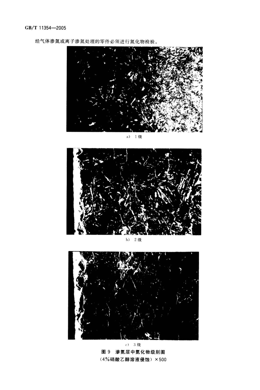 GB/T 11354-2005 钢铁零件 渗氮层深度测定和金相组织检验-钢铁百科