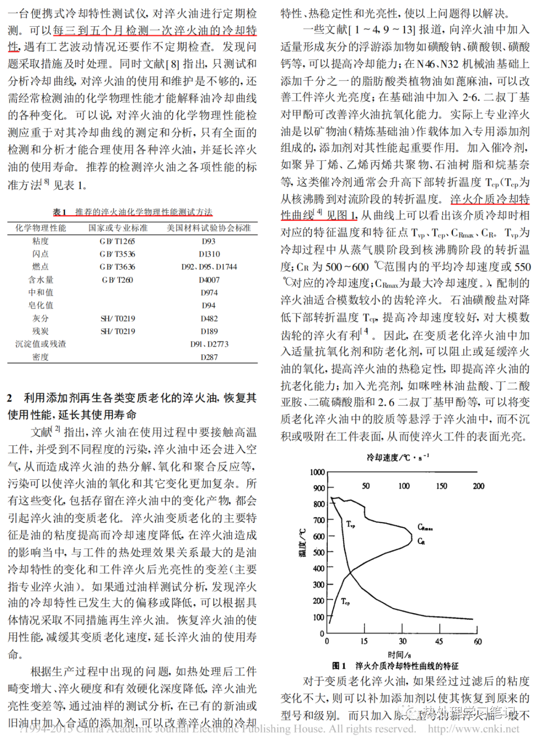 提高淬火油使用寿命的措施-钢铁百科