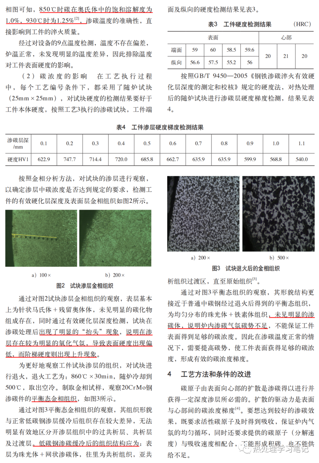 浅谈20CrMo钢渗碳淬火硬度不足问题-钢铁百科