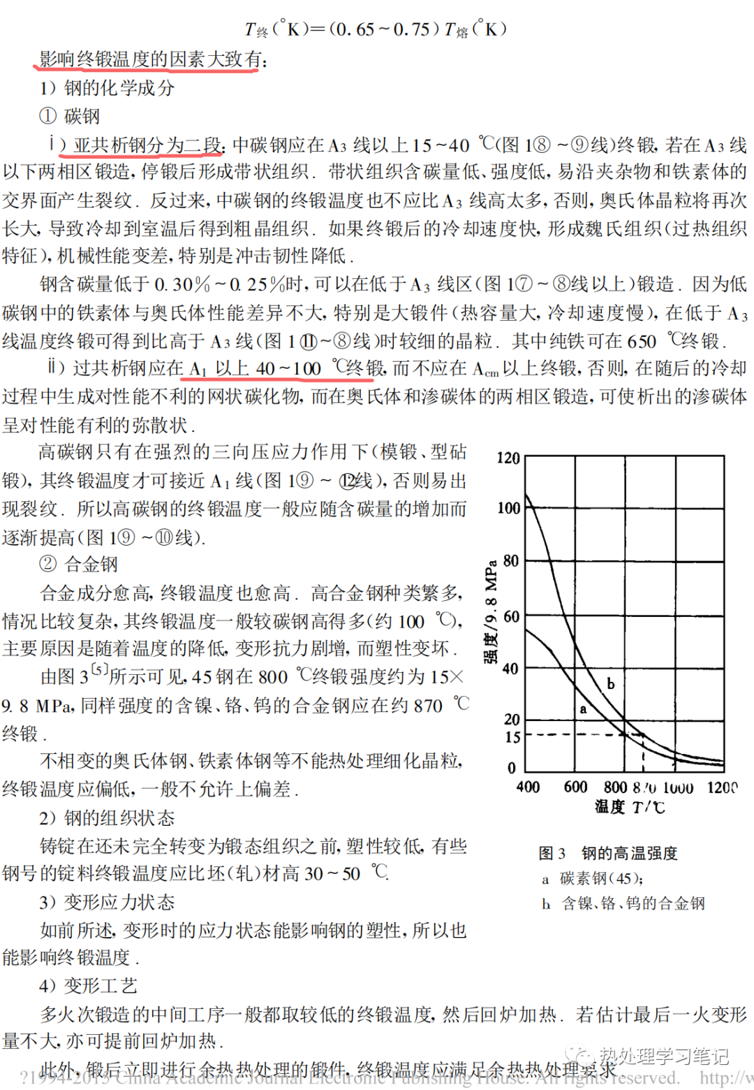 钢的锻造温度范围-钢铁百科