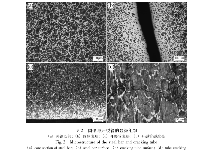 45#钢管冷轧开裂原因分析-钢铁百科
